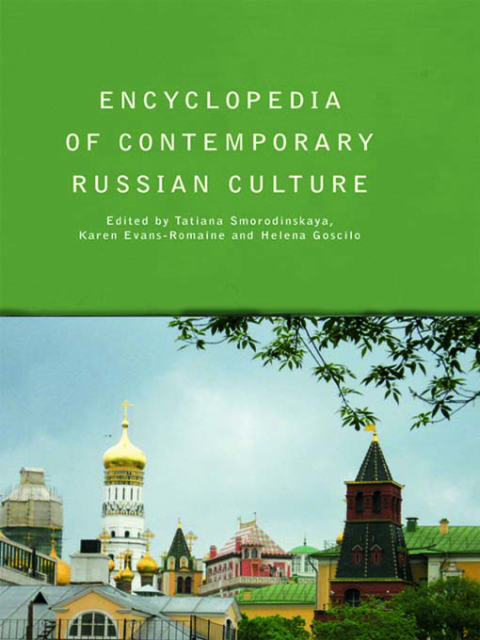 Cover image for book Encyclopedia of Contemporary Russian Culture