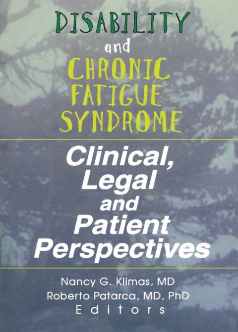 Cover image for book Disability and Chronic Fatigue Syndrome