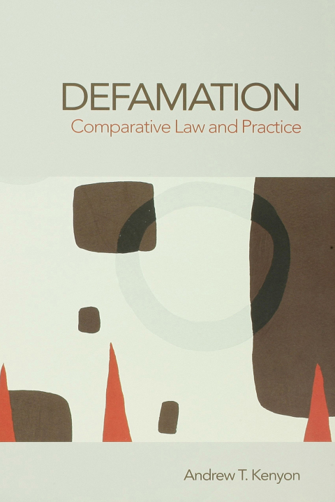 Cover image for book Defamation