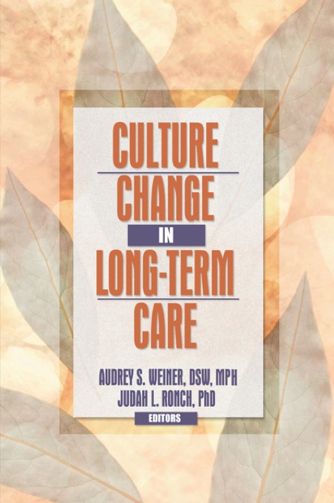 Cover image for book Culture Change in Long-Term Care
