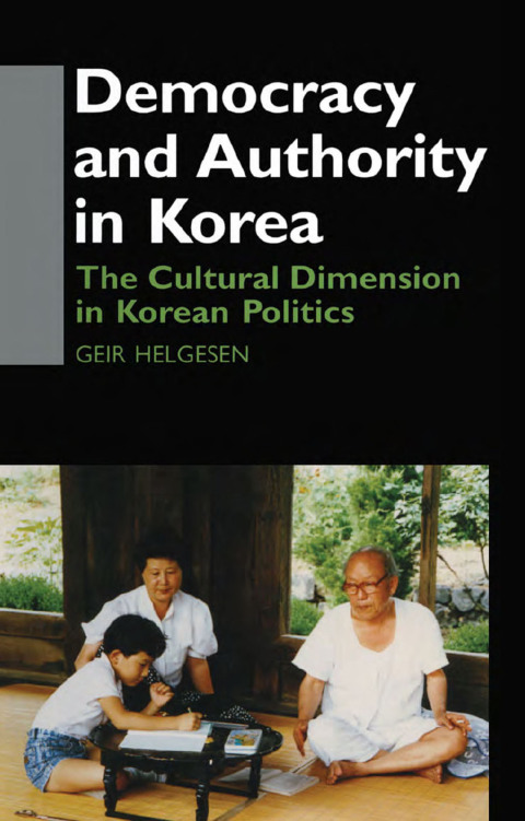 Cover image for book Democracy and Authority in Korea
