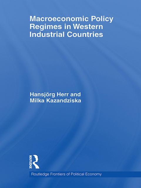 Cover image for book Macroeconomic Policy Regimes in Western Industrial Countries