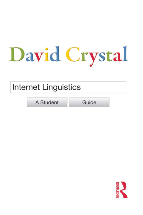 Cover image for book Internet Linguistics