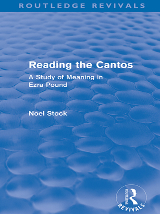 Reading the Cantos (Routledge Revivals)