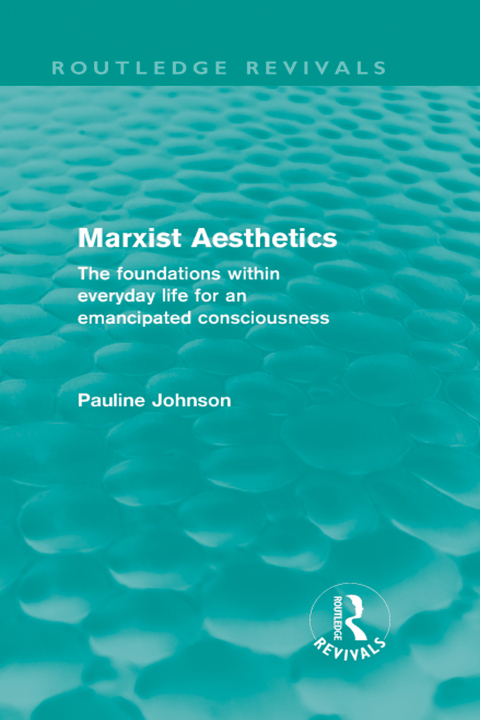 Cover image for book Marxist Aesthetics