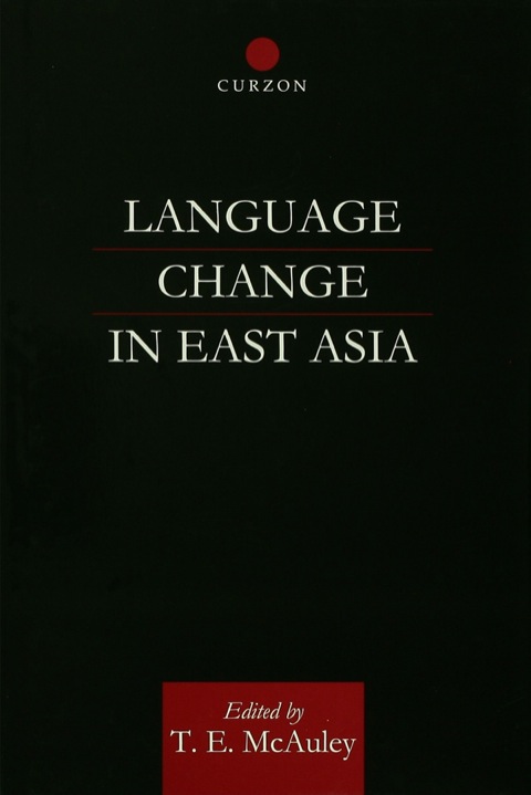 Cover image for book Language Change in East Asia