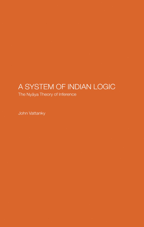 Cover image for book A System of Indian Logic