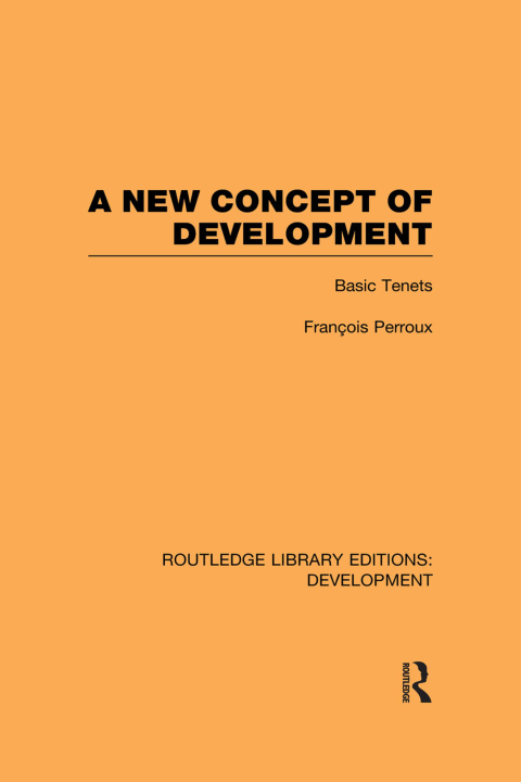 Cover image for book A New Concept of Development