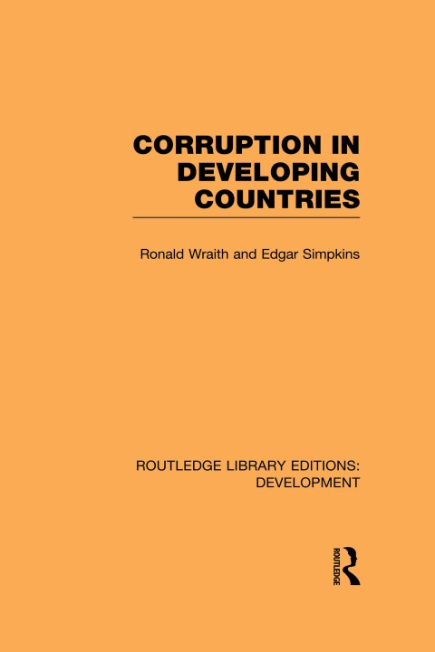 Cover image for book Corruption in Developing Countries