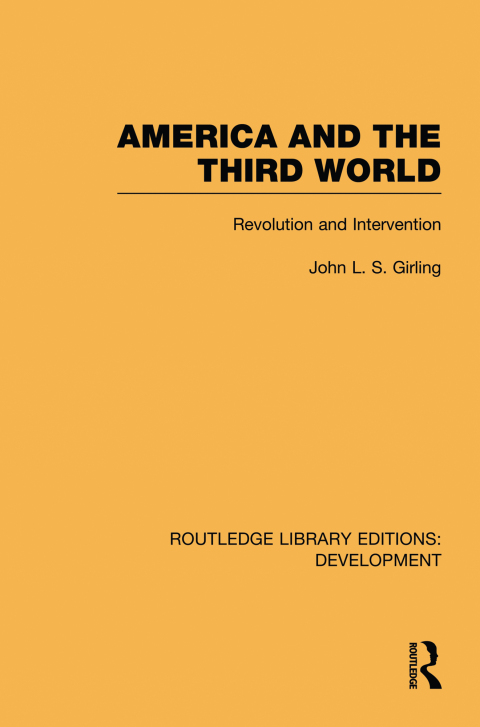 Cover image for book America and the Third World