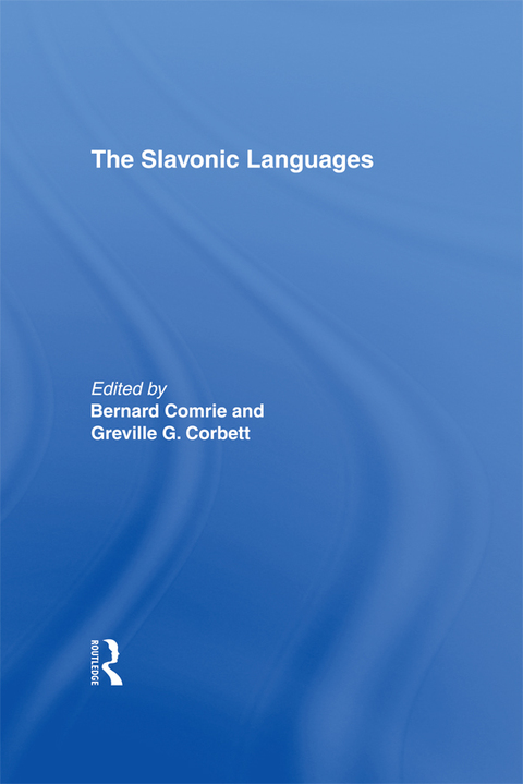 Cover image for book The Slavonic Languages
