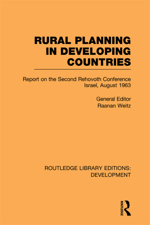 Cover image for book Rural Planning in Developing Countries