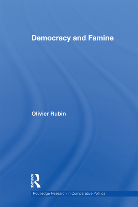 Cover image for book Democracy and Famine