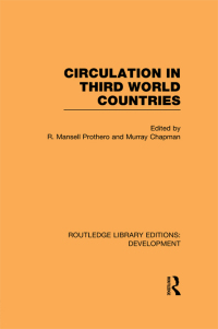 Titelbild: Circulation in Third World Countries 1st edition 9780415846547