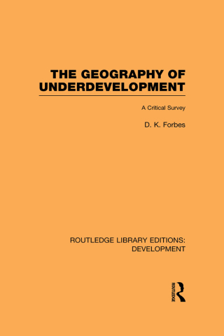 The Geography of Underdevelopment