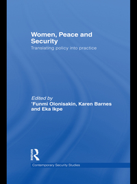 صورة الغلاف: Women, Peace and Security 1st edition 9780415587976
