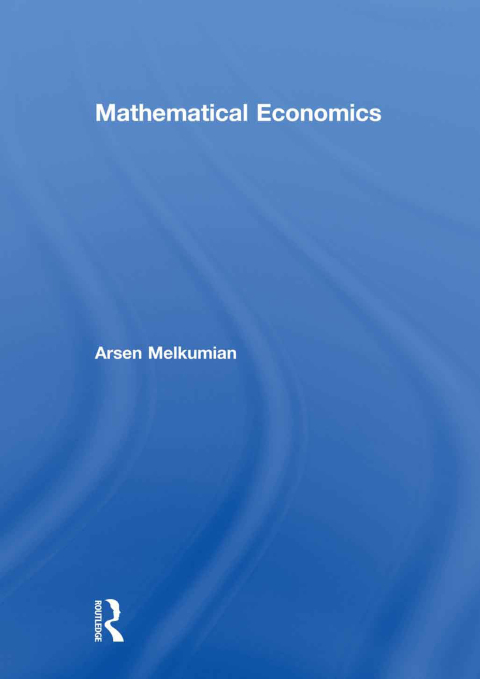 Cover image for book Mathematical Economics