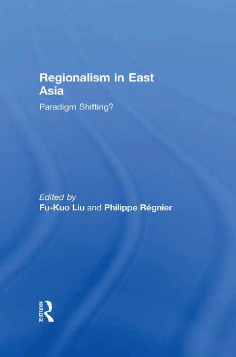 Cover image for book Regionalism in East Asia