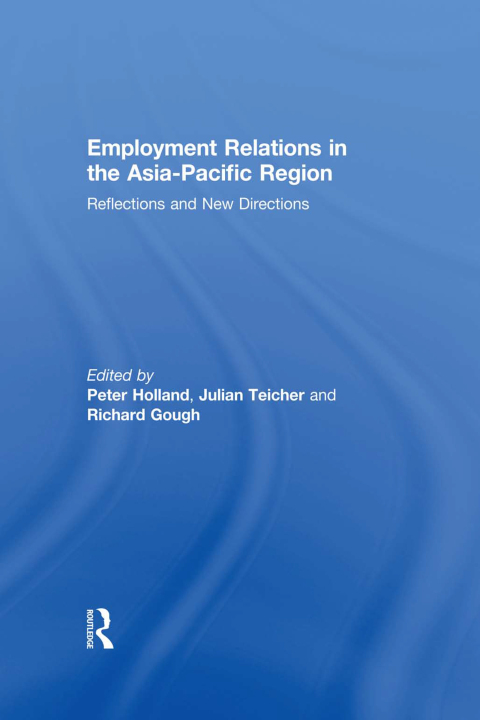 Cover image for book Employment Relations in the Asia-Pacific Region