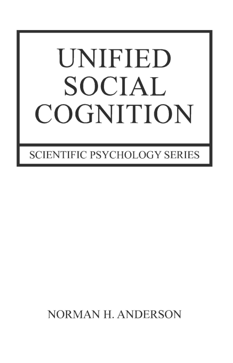 Cover image for book Unified Social Cognition