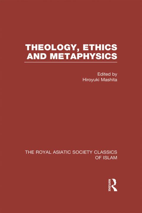 Cover image for book Theology, Ethics and Metaphysics