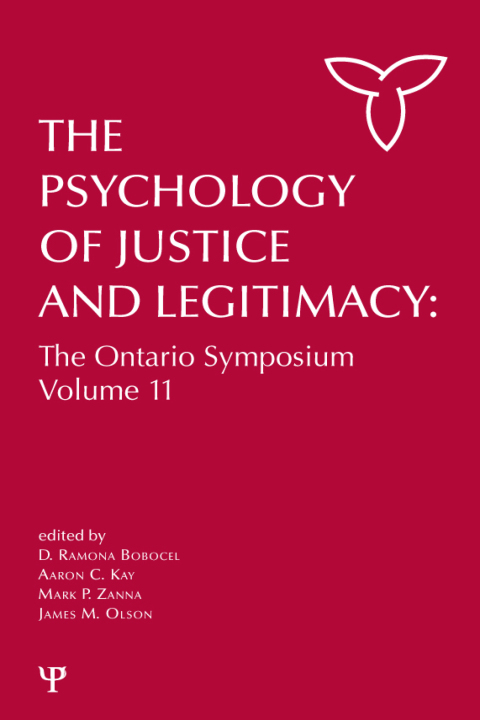 Cover image for book The Psychology of Justice and Legitimacy