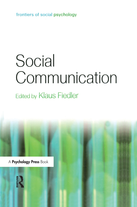 Cover image for book Social Communication