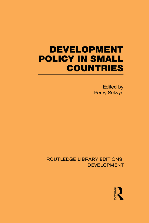 Cover image for book Development Policy in Small Countries