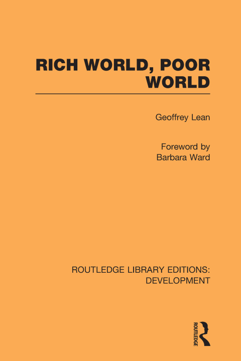 Cover image for book Rich World, Poor World