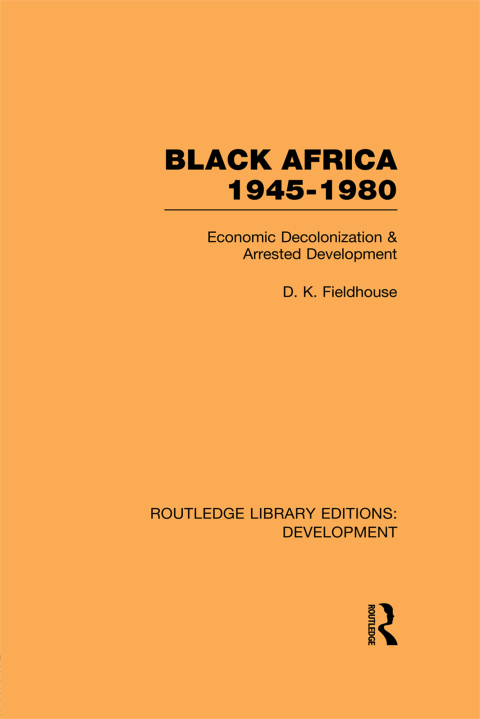 Cover image for book Black Africa 1945-1980
