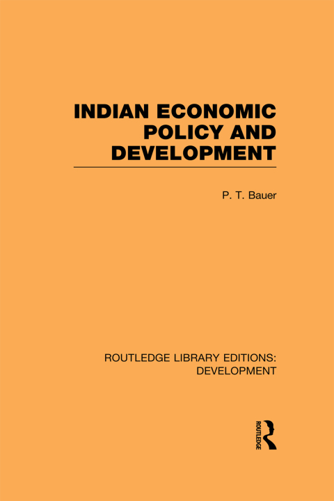 Cover image for book Indian Economic Policy and Development