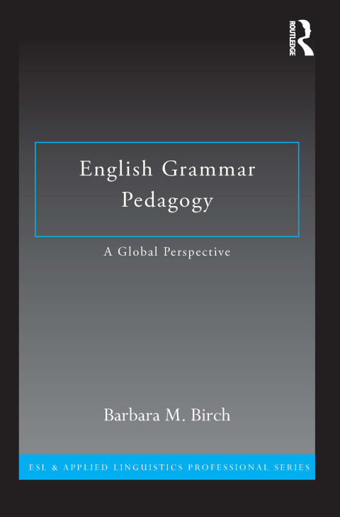 Cover image for book English Grammar Pedagogy