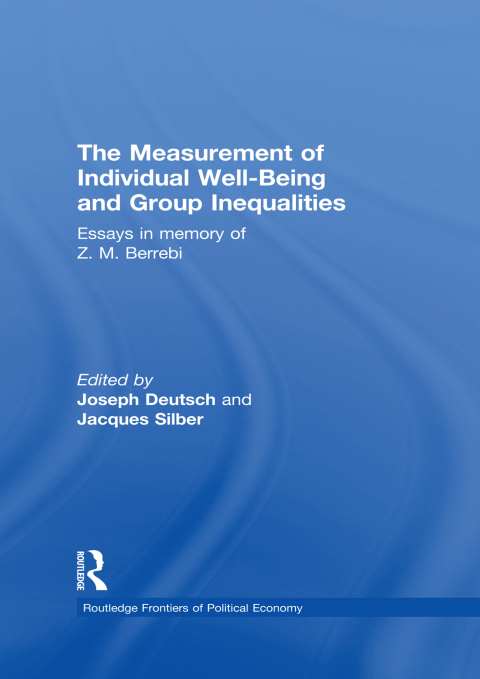 Cover image for book The Measurement of Individual Well-Being and Group Inequalities