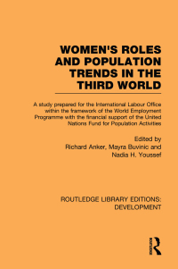 صورة الغلاف: Womens' Roles and Population Trends in the Third World 1st edition 9780415592840