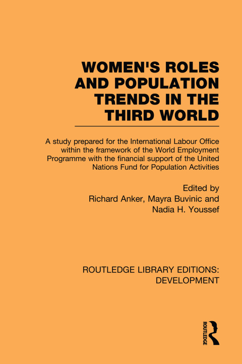 Cover image for book Womens' Roles and Population Trends in the Third World