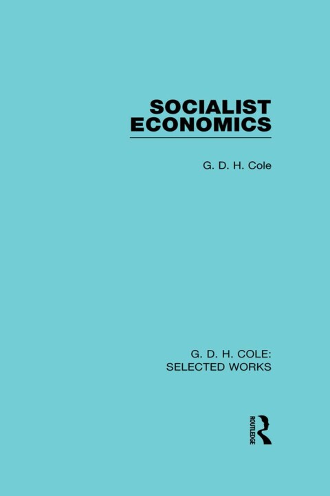 Cover image for book Socialist Economics