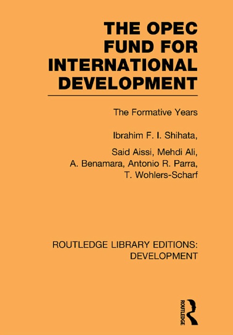 Cover image for book The OPEC Fund for International Development