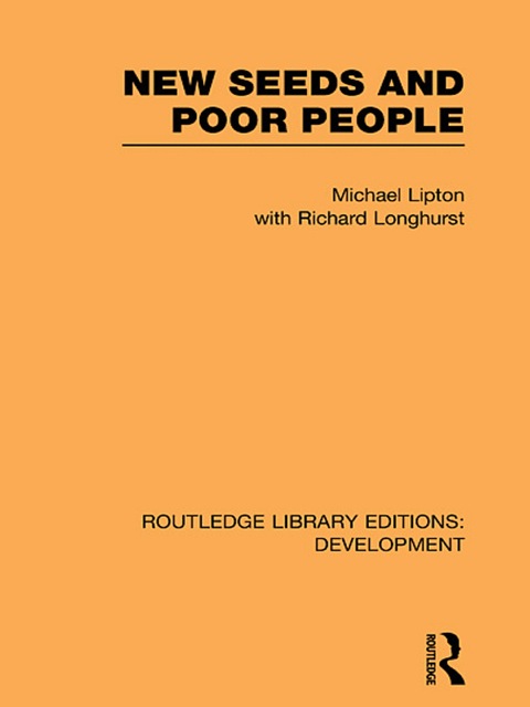 Cover image for book New Seeds and Poor People