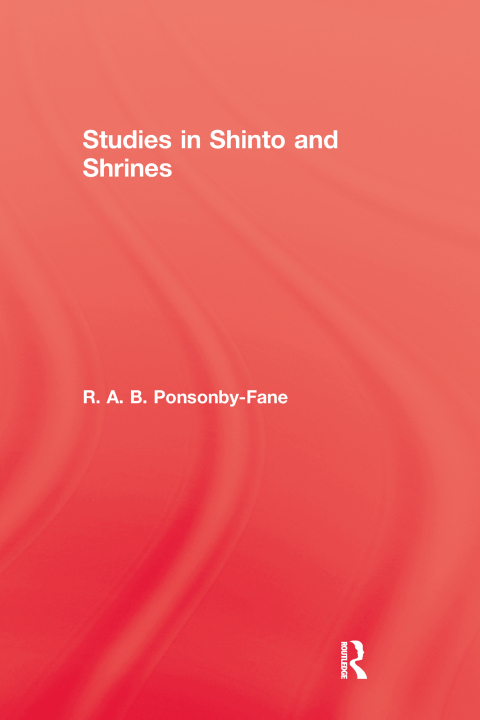 Cover image for book Studies In Shinto & Shrines