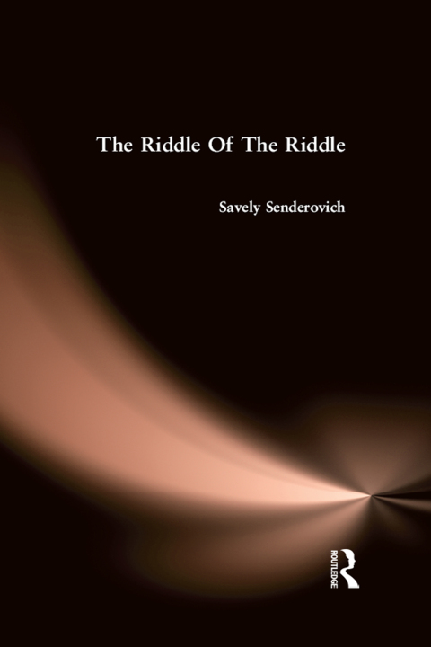 Cover image for book Riddle Of The Riddle