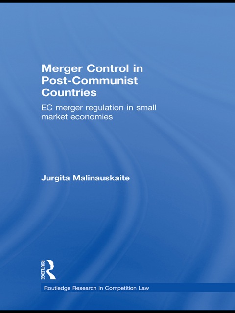 Cover image for book Merger Control in Post-Communist Countries