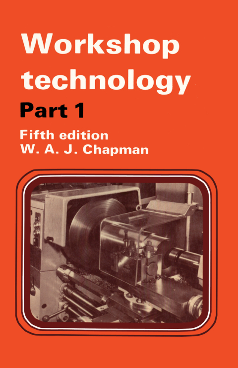 Cover image for book Workshop Technology Part 1