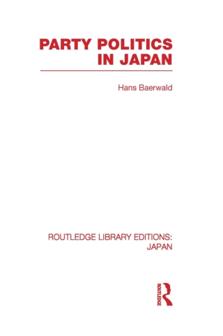 RLE: Japan Mini-Set D: Politics (8 vols)