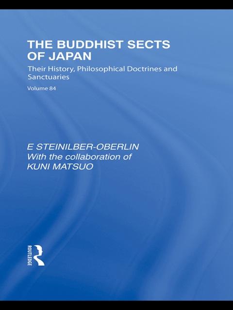 Cover image for book The Buddhist Sects of Japan
