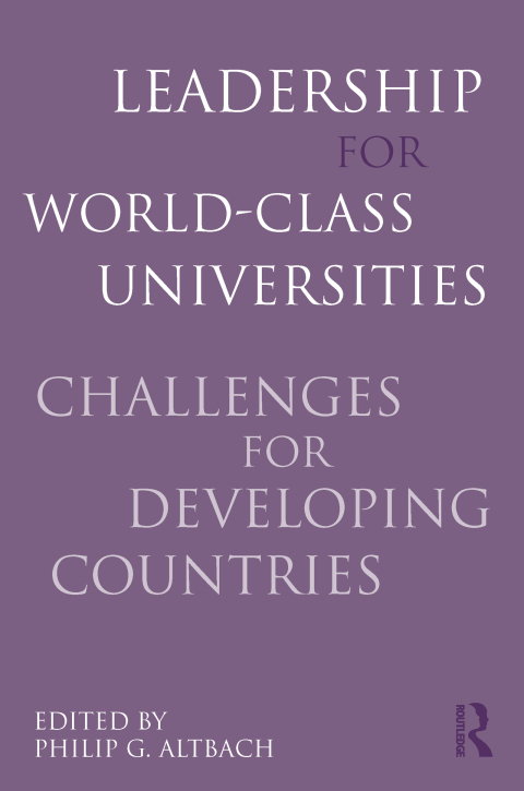 Cover image for book Leadership for World-Class Universities