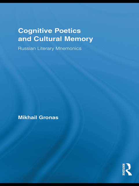 Cover image for book Cognitive Poetics and Cultural Memory