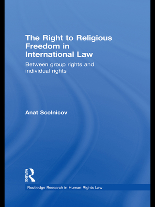 The Right to Religious Freedom in International Law