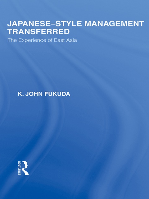 Cover image for book Japanese-Style Management Transferred