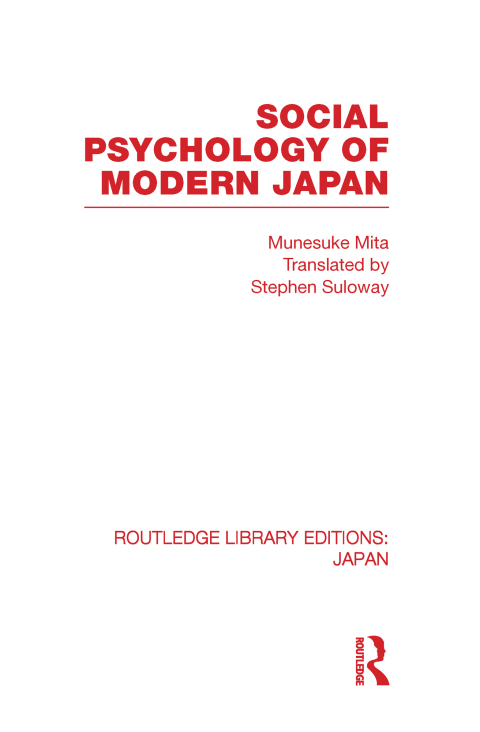 Cover image for book Social Psychology of Modern Japan