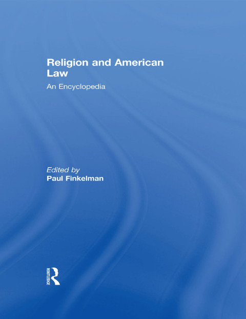Cover image for book Religion and American Law